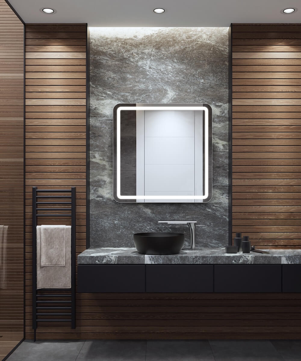 Aria LED Lighted Mirror