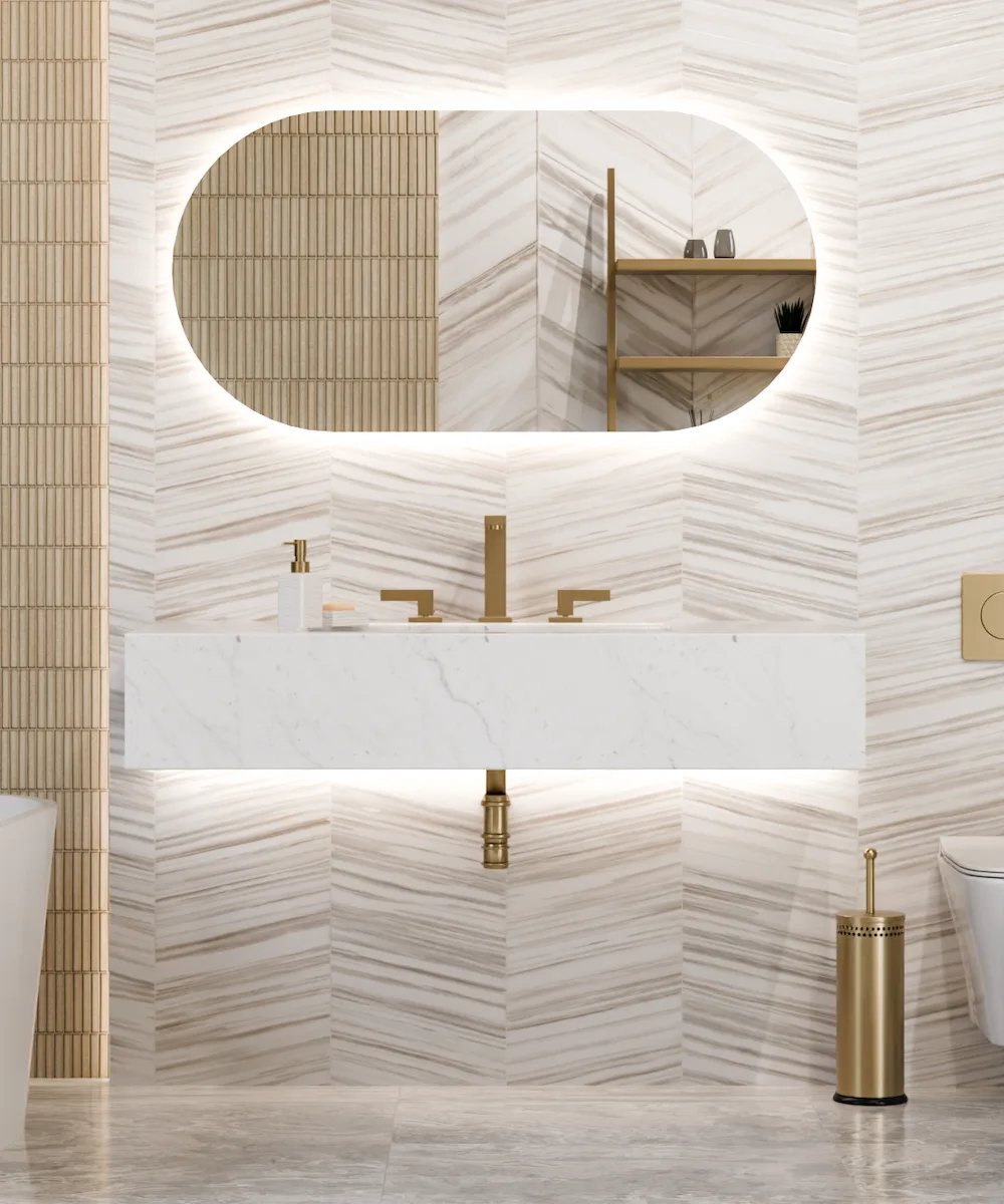 Aurora Lighted Vanity Mirror