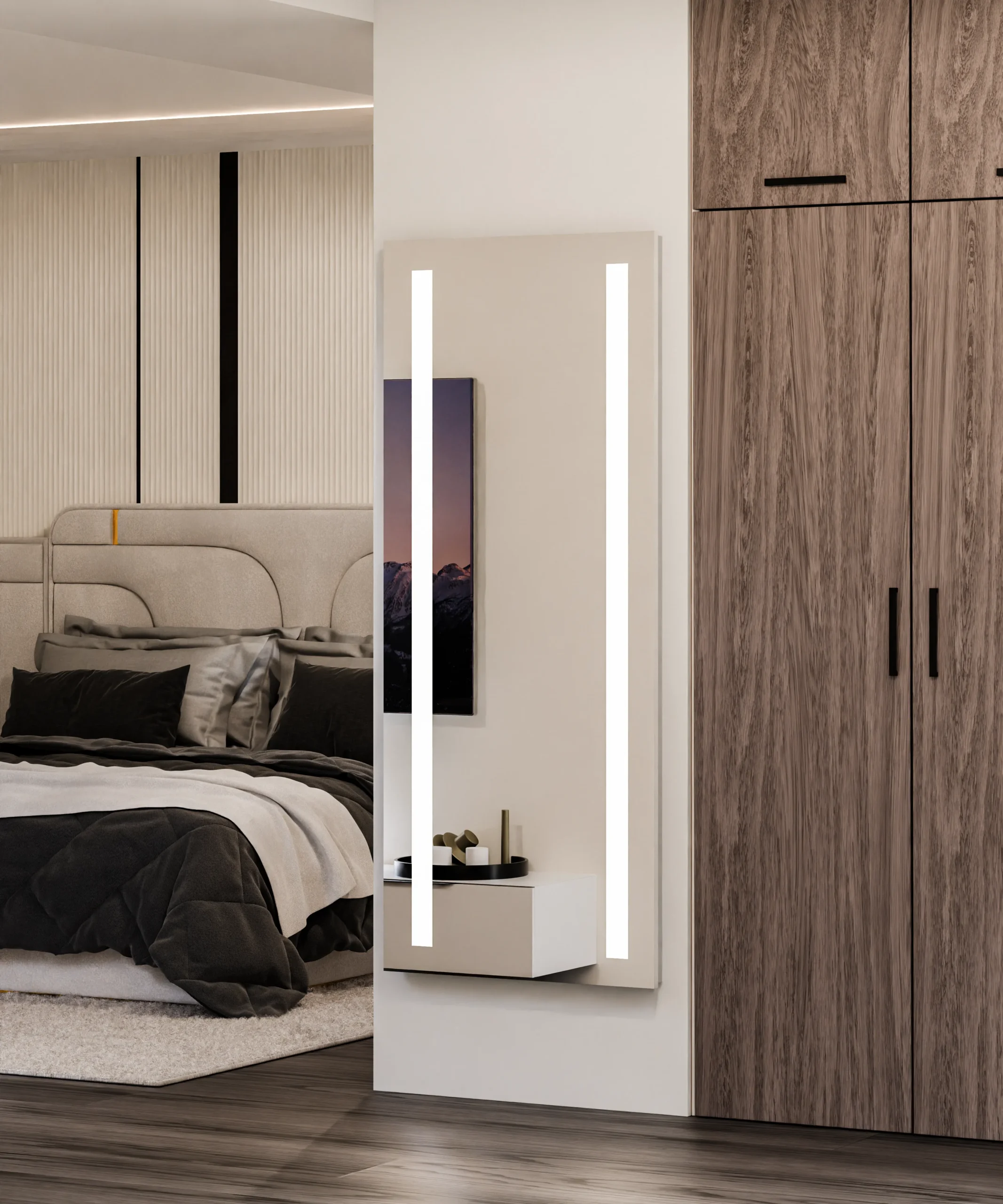 Fusion Lighted Wardrobe Hospitality