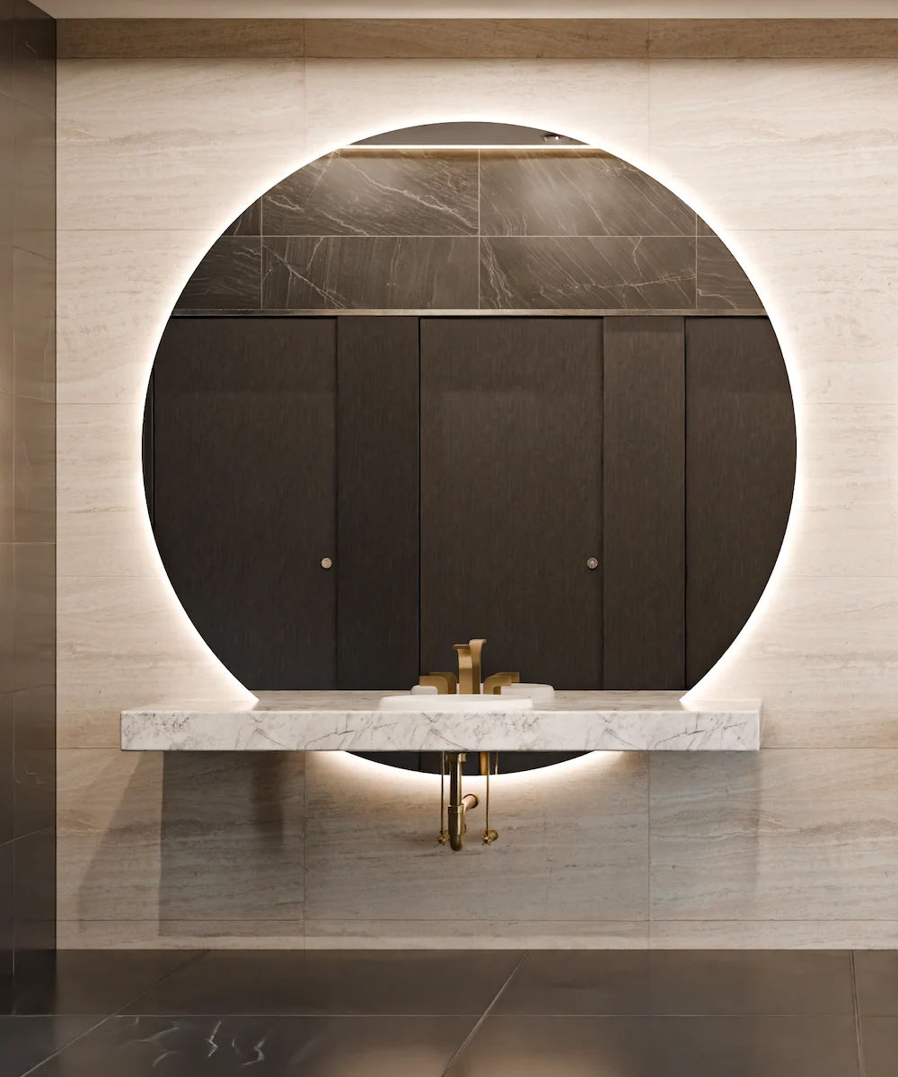 Luna Lighted Vanity Mirror