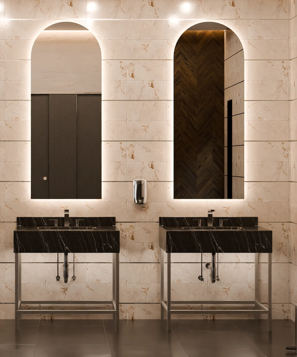 Pinnacle Lighted Vanity Mirror Commercial