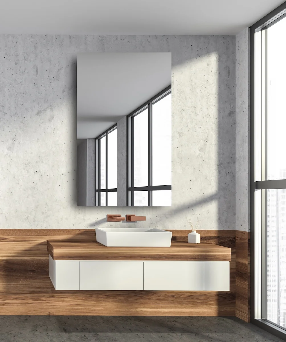 Simplicity Mirrored Cabinet