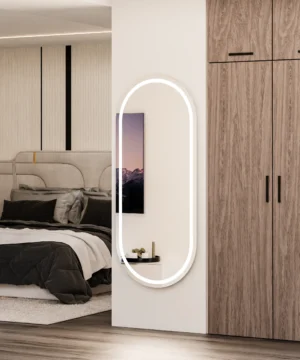 Saratoga Lighted Wardrobe Mirror