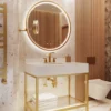 Savannah Vanity Brushed Brass 2